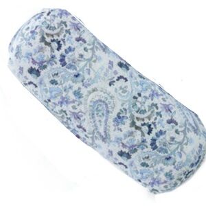 Annie Selke Ines Blue Yoga Bolster